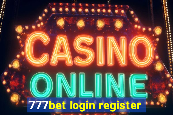 777bet login register